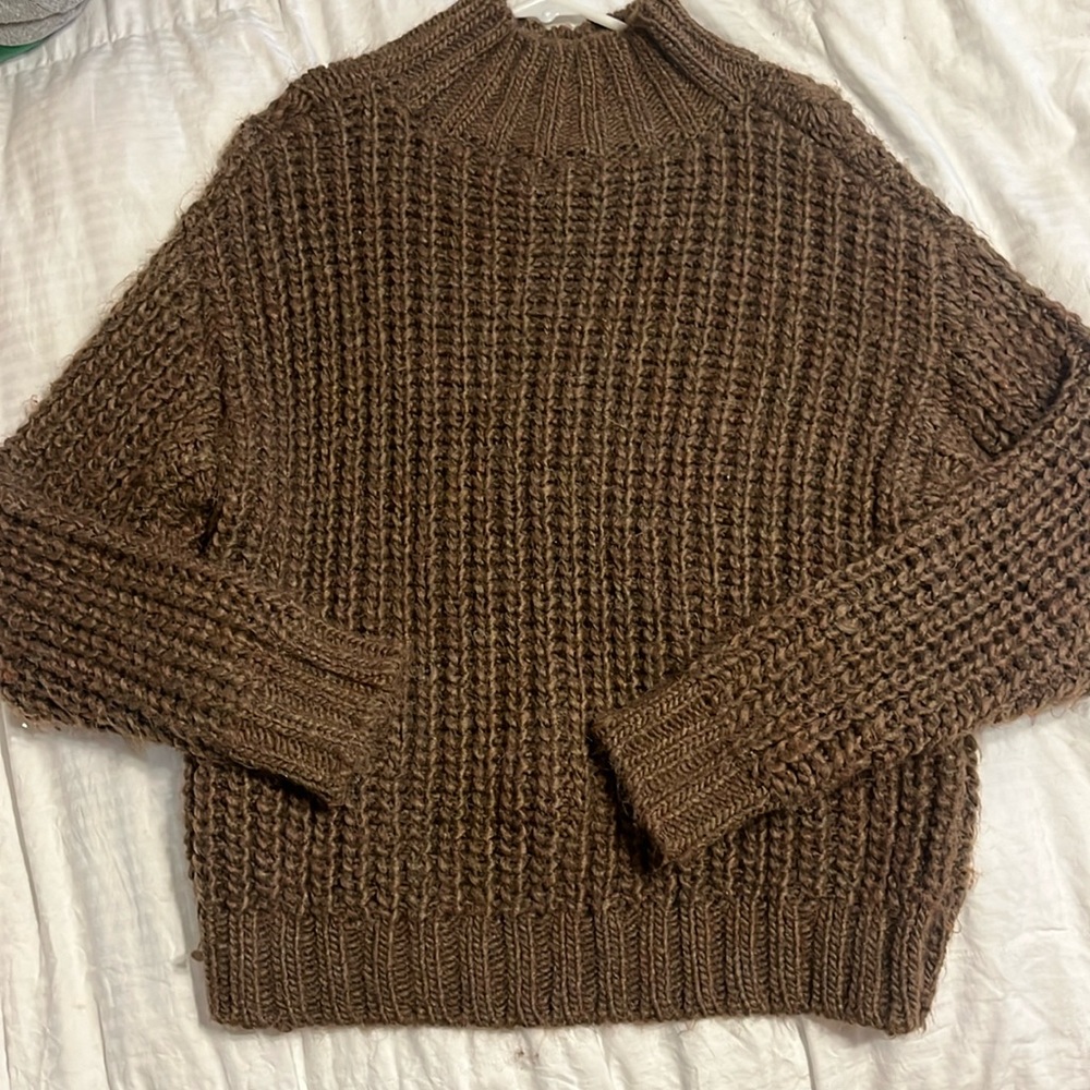 Brown sweater